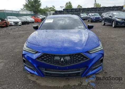 2021 Acura Tlx A-Spec Package из США, поврежденный, VIN 19UUB5F50MA004059